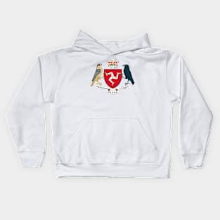 Isle of Man Coat of Arms Kids Hoodie